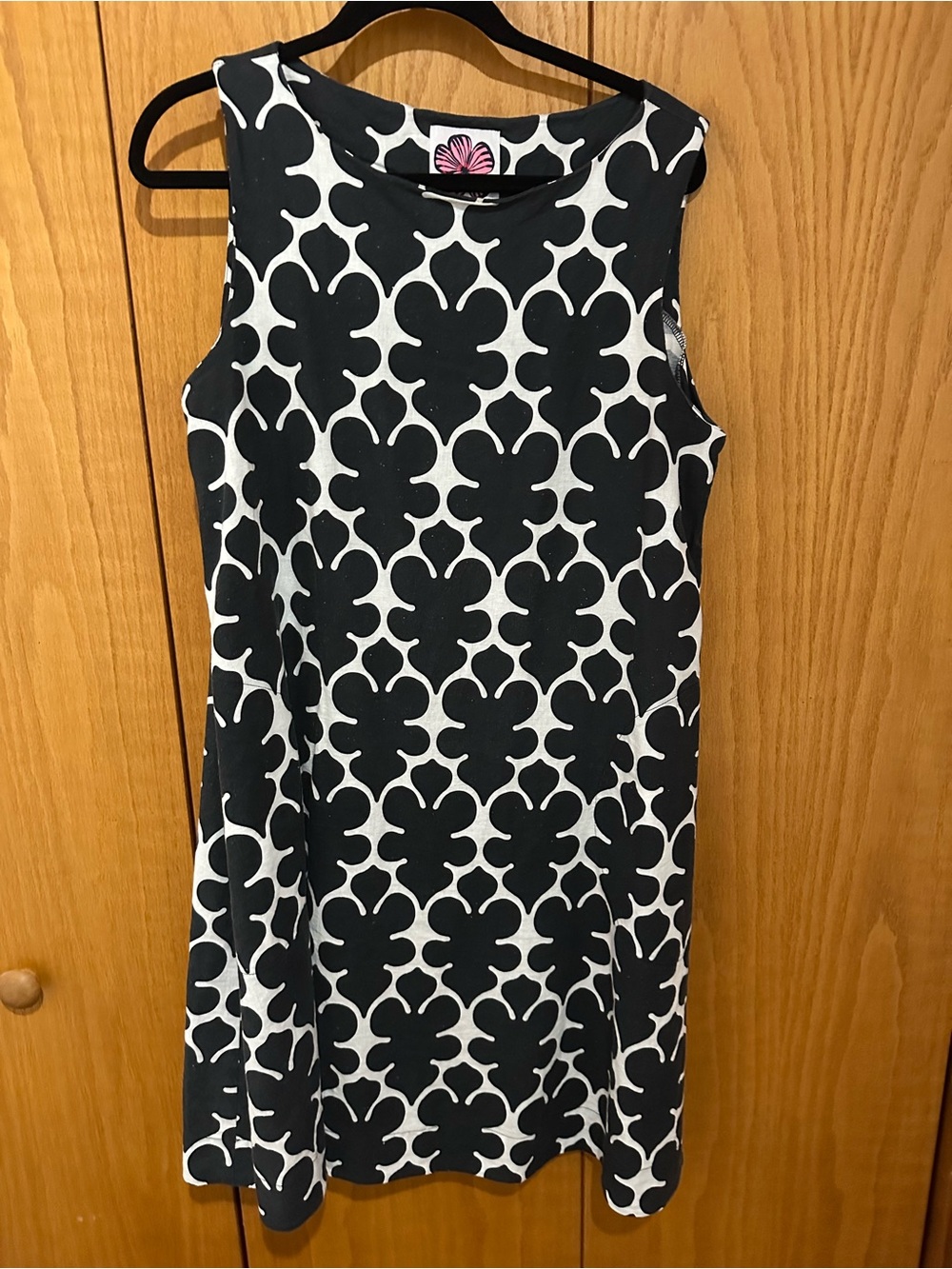 JUNIPER Black Fleurette dress